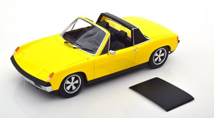 【新品未開封】ノレブ 1/18 ポルシェ 914イエロー ブラック ミニカーショップ ケンボックス 1/18スケール☆187689☆ポルシェ