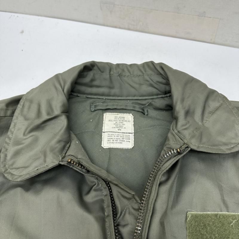 ALPHA アルファ ジャケット、上着 フライトジャケット 90s CWU