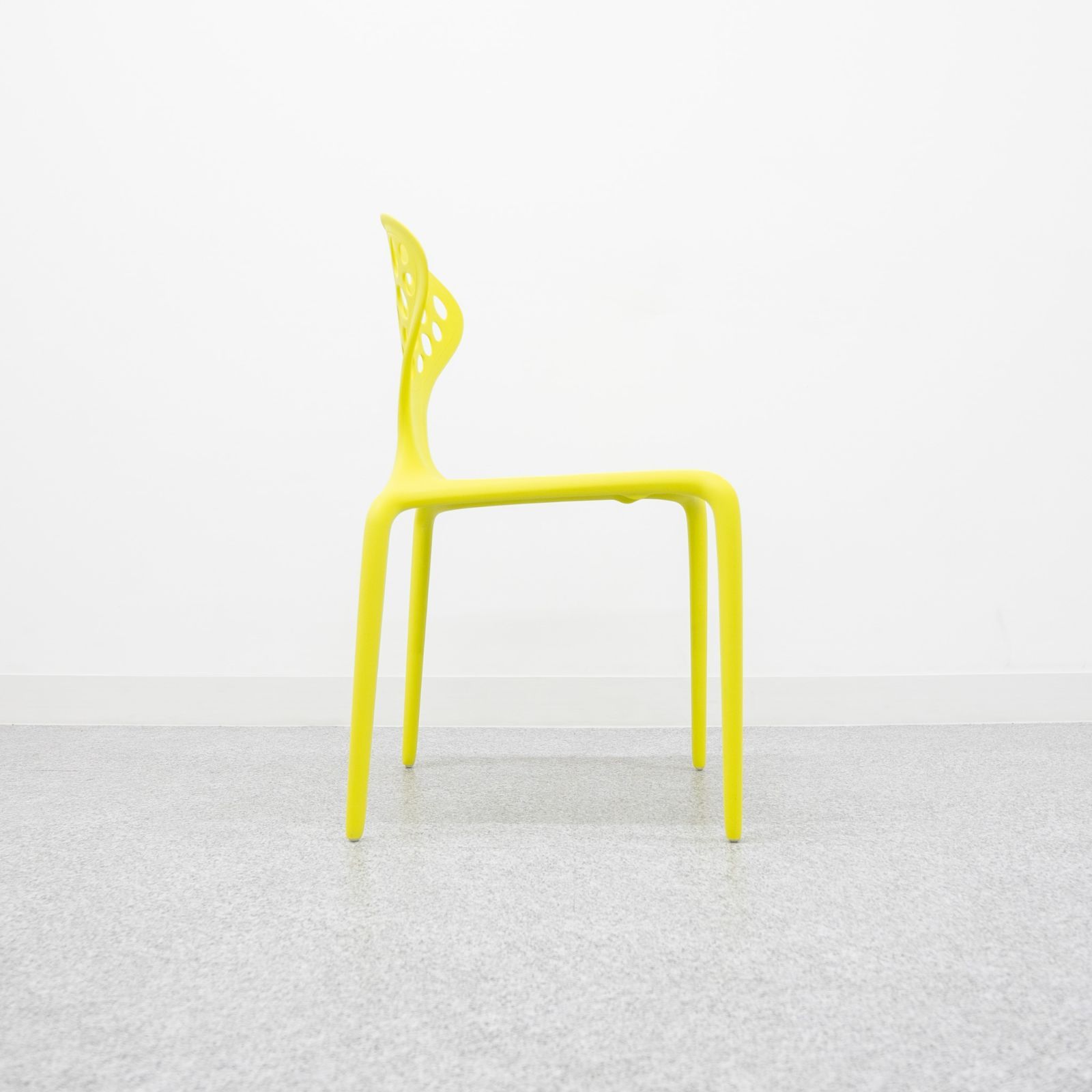 モローゾ スーパーナチュラル ダイニング アームレス チェア ホワイト