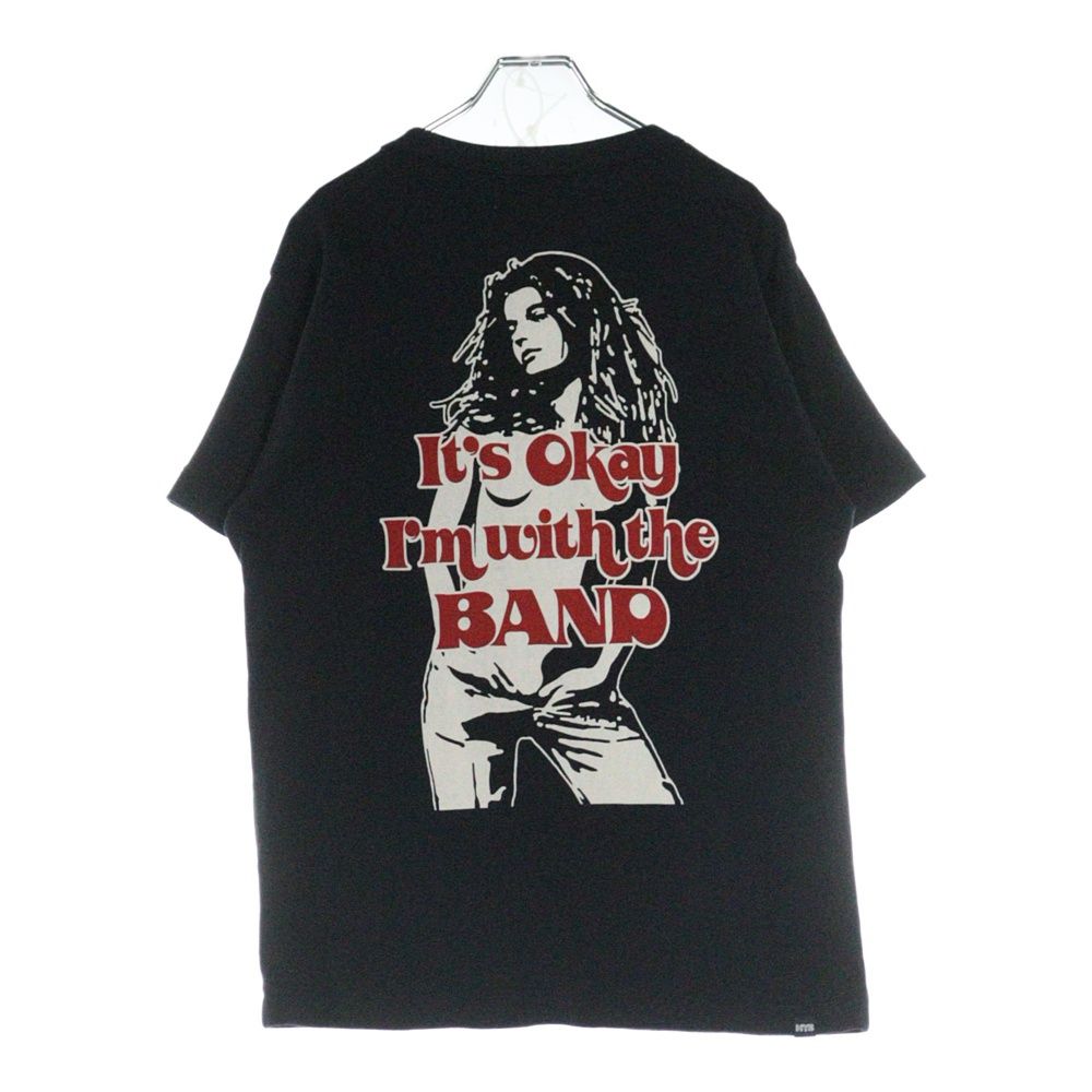 ヒステリックグラマー　XL 長袖Tシャツ ブラック　黒　ヒスグラ　バックプリント HYSTERIC GLAMOUR バックプリント 長袖Tシャツ ブラック