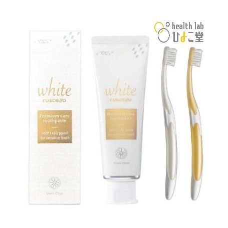 GC ルシェロ 歯みがきペースト ホワイトプレミアムケア 100g 1個 +