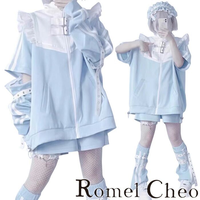 NO ID. レザー パーカー ダブルジップ アーカイブ y2k opium Amazon