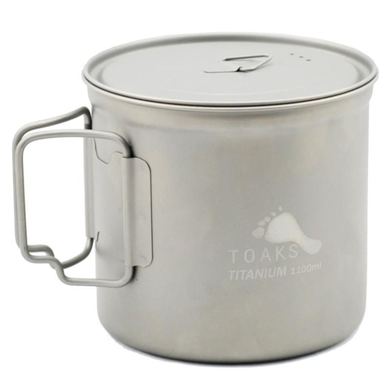 TOAKSチタン1100ml鍋 POT-1100