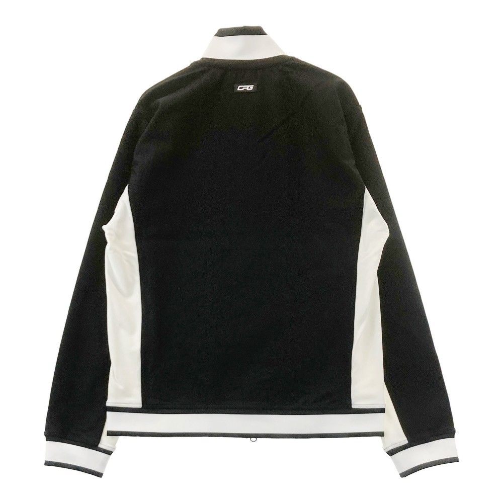 サイズ：3 CPG GOLF シーピージーゴルフ  裏起毛ジップジャケット  ブラック系 [240101417091] ゴルフウェア メンズ ストスト サイズ：3 CPG GOLF シーピージーゴルフ 裏起毛ジップジャケット