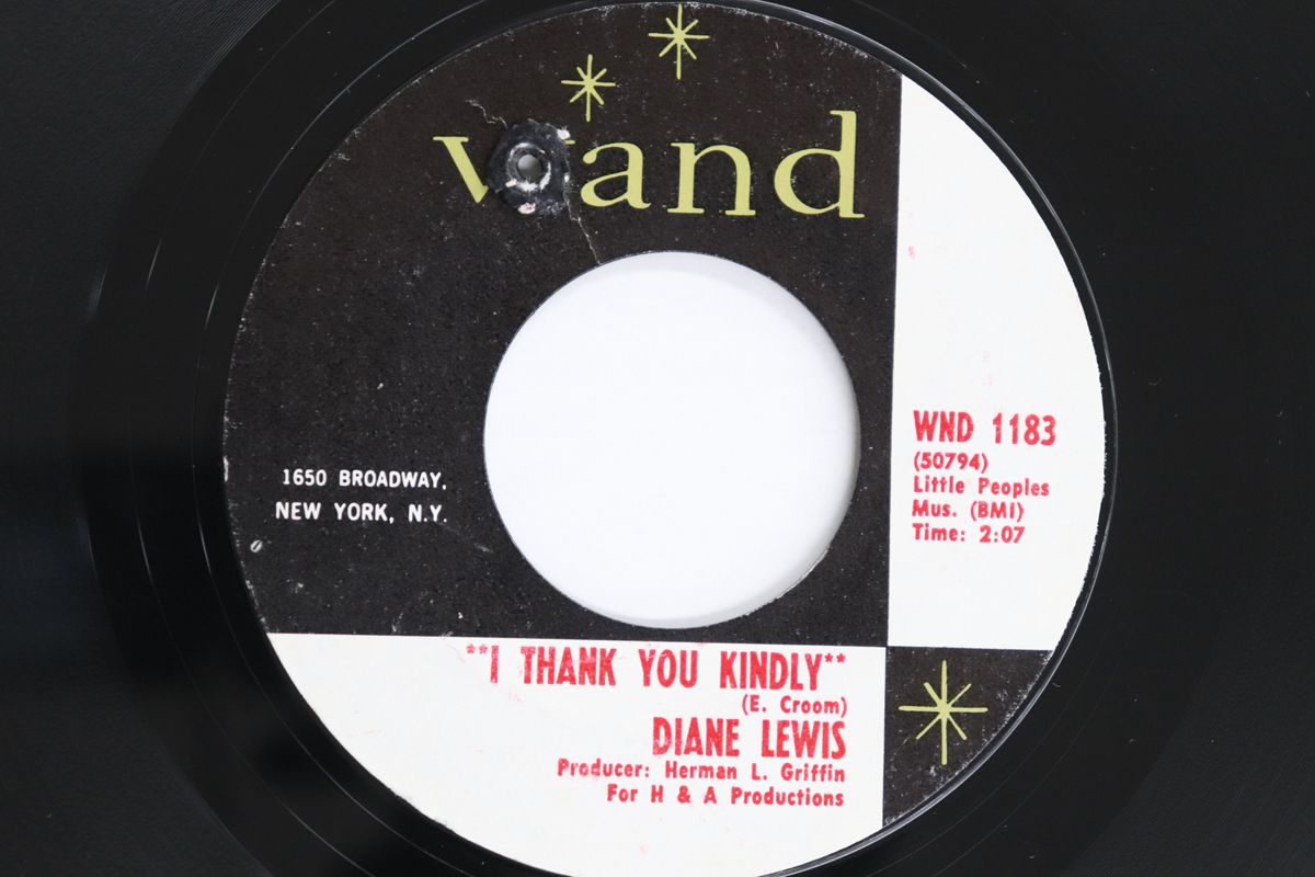米7” Diane Lewis I Thank You Kindly / Please Let Me Help You
