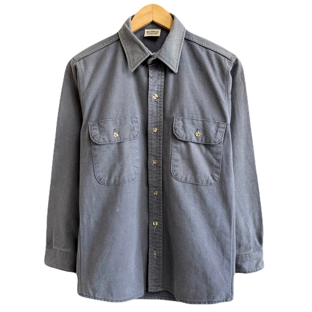 FIVE BROTHER 80's ヘビネル　ブラックxグレー　超美品　L 80's FIVE BROTHER ヘビーネルシャツ “MADE IN USA”mtp039a1501252339