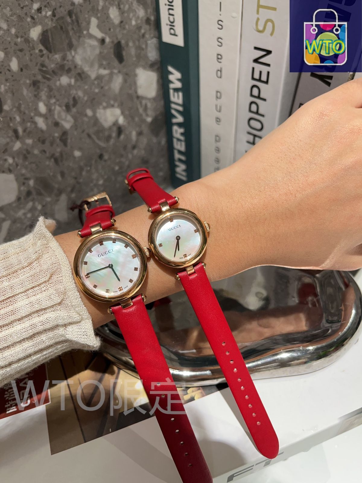 今日特価】Gucci グッチ スイス製クォーツムーブメントを搭載