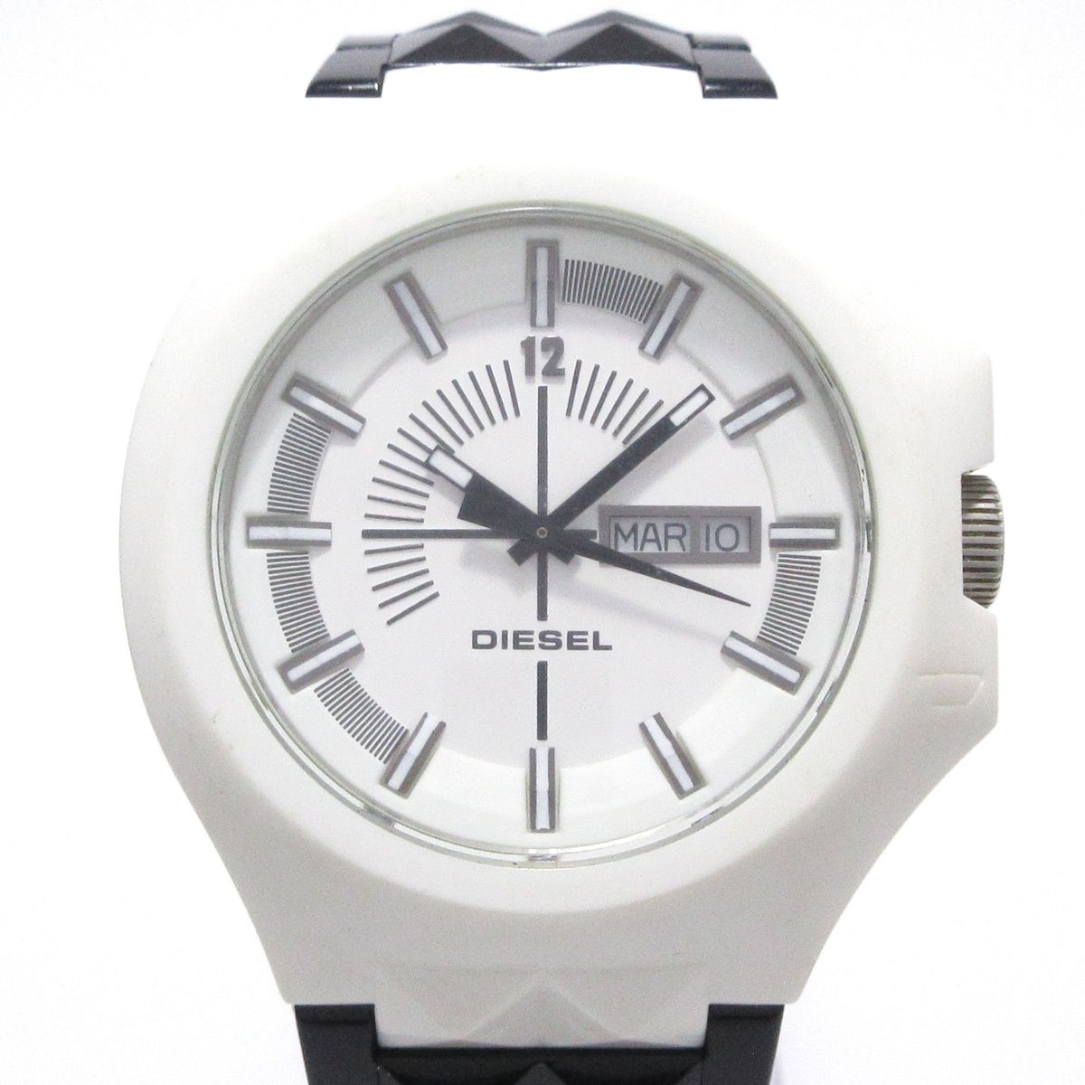DIESEL 時計 白 diesel 腕時計ホワイト