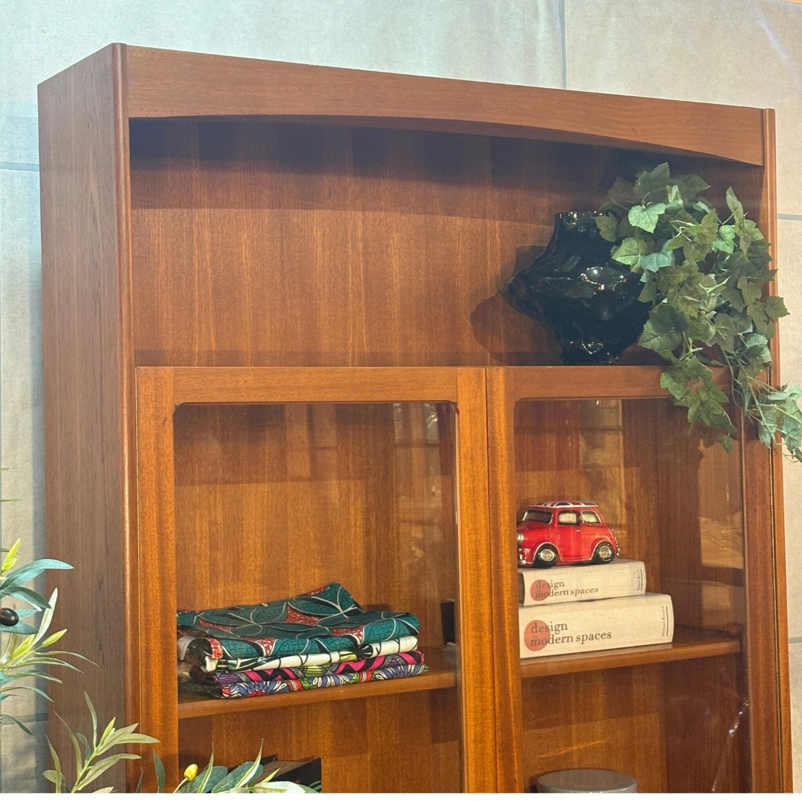 VINTAGE Nathan ネイサン ウォールユニット Squares チーク材 1970s製 ハイキャビネット UKヴィンテージ ミッドセンチュリー MARWIL-DEMENAGEMENTS_CH