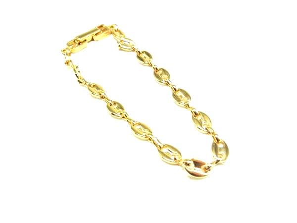 【美品】　ジバンシー　チェーン　ブレスレット　ゴールド　アクセサリー　465 美品】 ジバンシー チェーン ブレスレット ゴールド アクセサリー 465