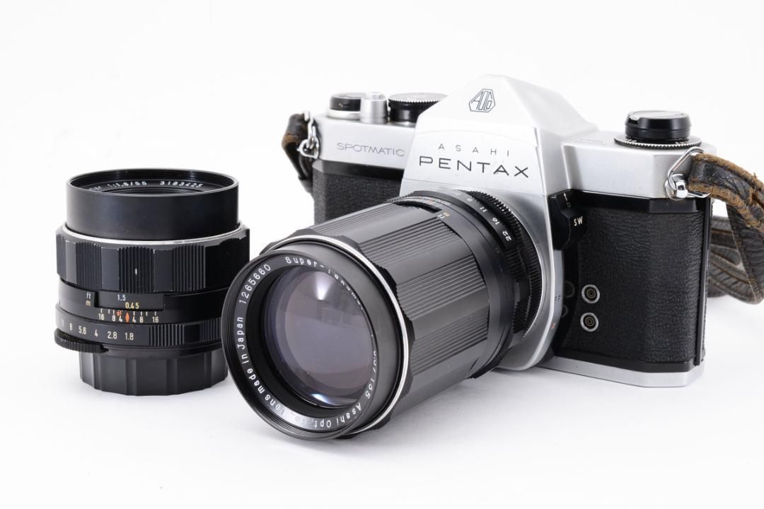 フィルムカメラ PENTAX SP Super Takumar 55mm 135mm SO134 PENTAX SP Super Takumar 55mm 135mm SO134 - メルカリ