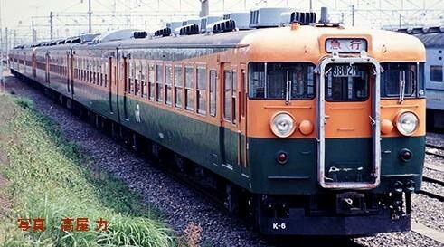 165 167系電車（冷改車 湘南色 宮原電車区）増結セット（4両） 【