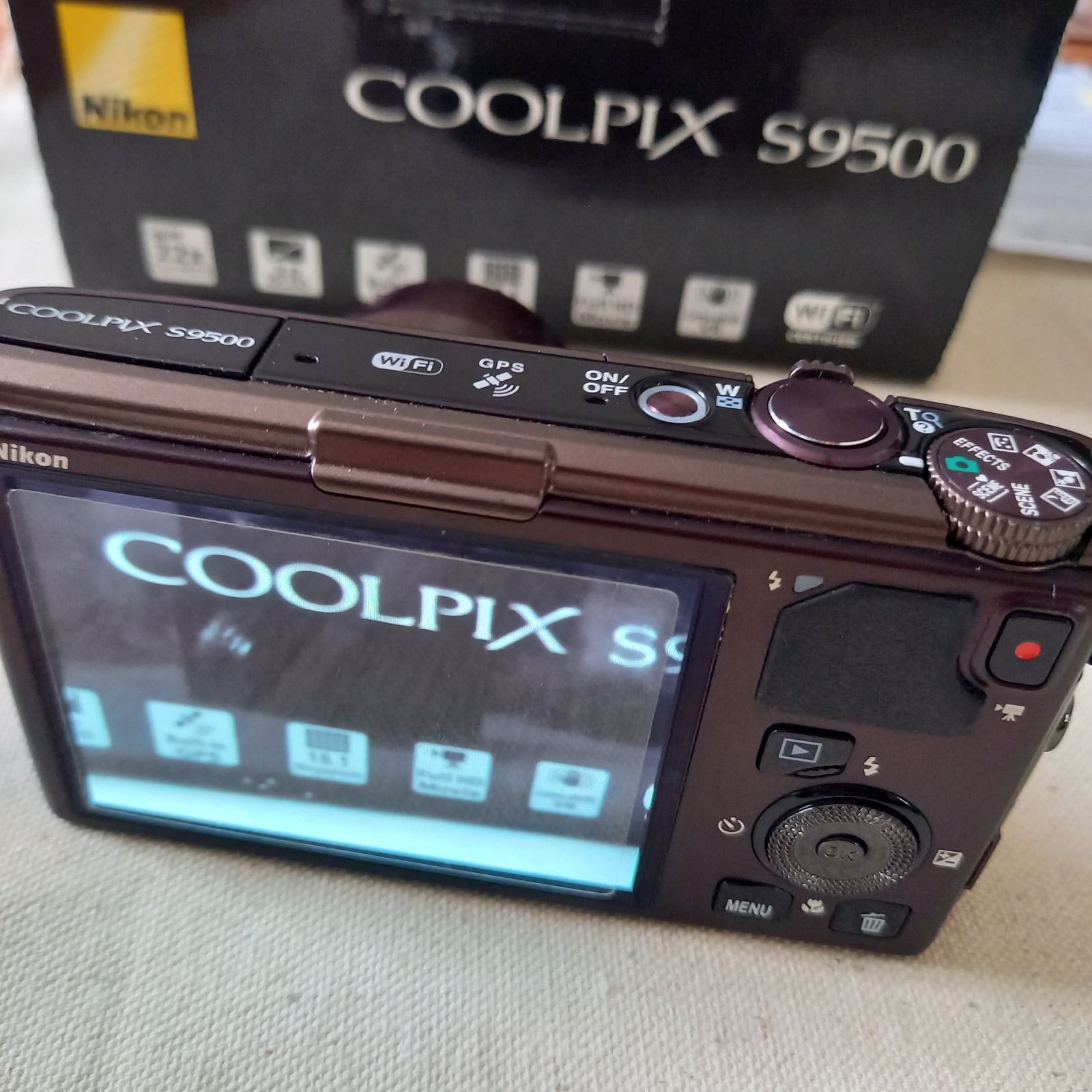 Nikon COOLPIX Style COOLPIX S9500 ブラウン - メルカリ