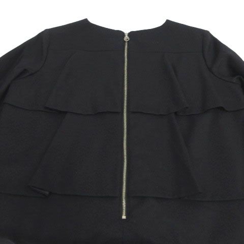 ドゥクレ Deux cle レキップ L'EQUIPE ワンピース Vネック 長袖