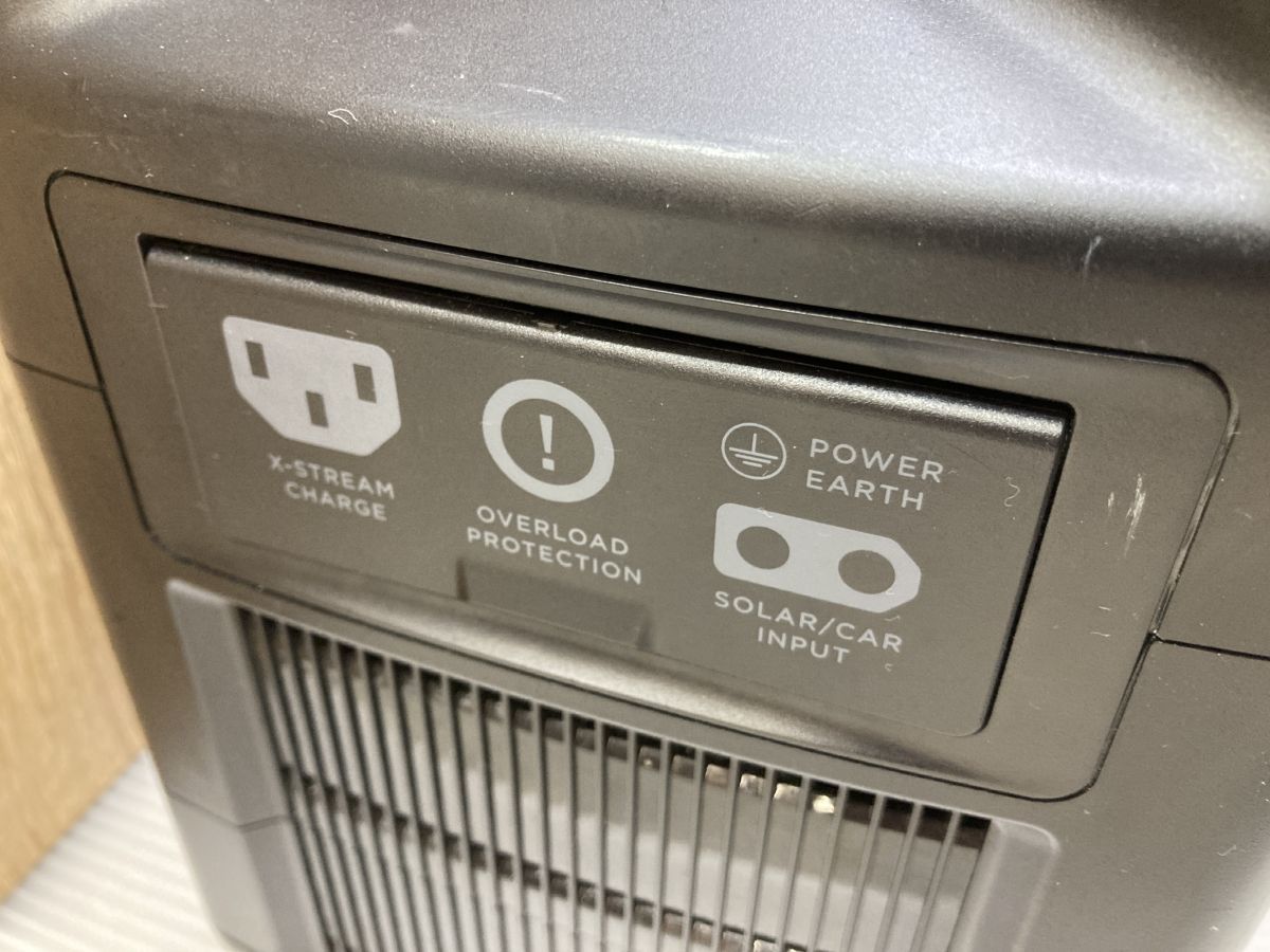 品 EcoFlow ポータブル電源 RIVER MAX リバーマックス 容量576 Wh エコフロー 防災 予備電源 一体型充電池 充電池 電池充電器 