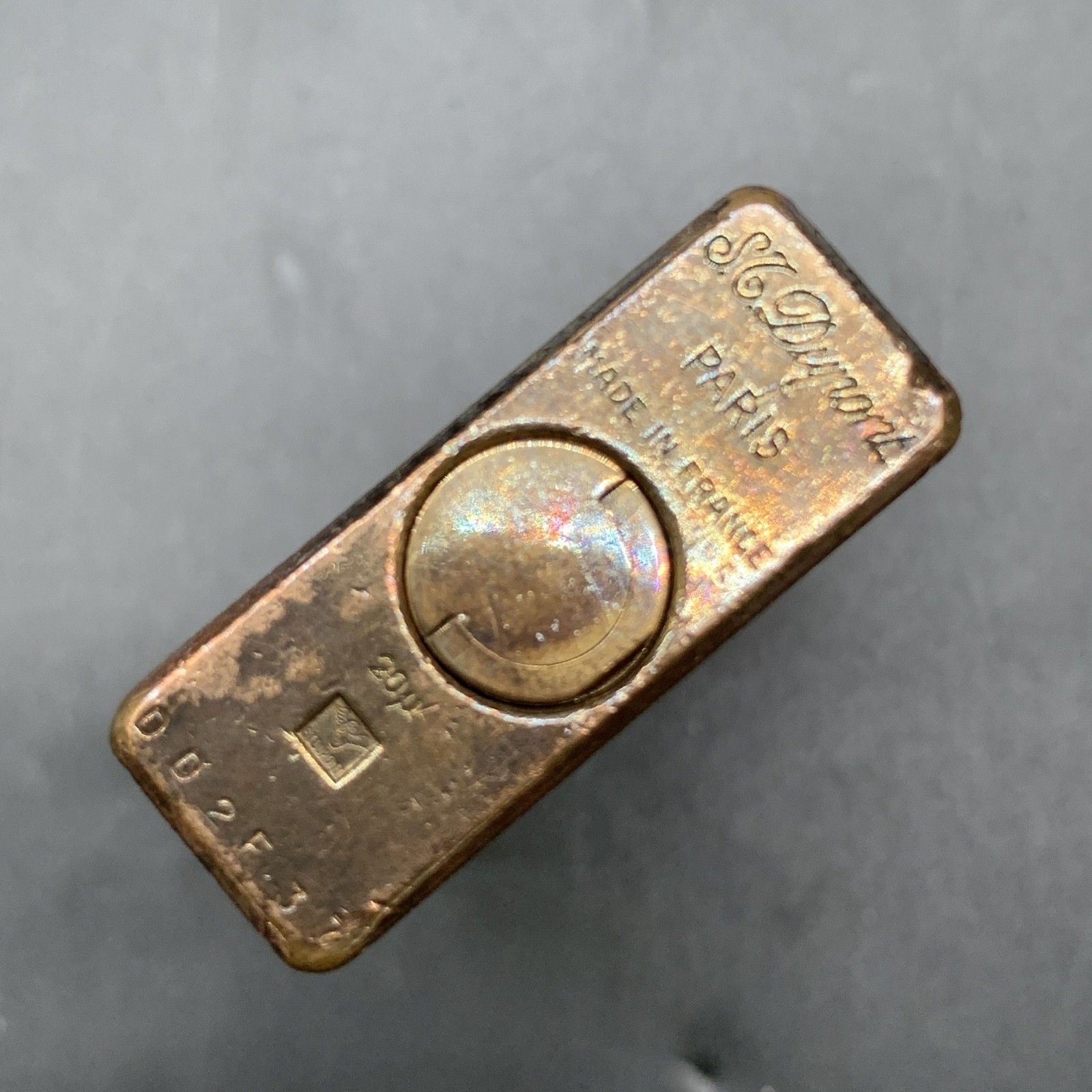 P391 dunhill デュポン S.T.Dupont 喫煙具 ゴールドカラー 20μ ガス 