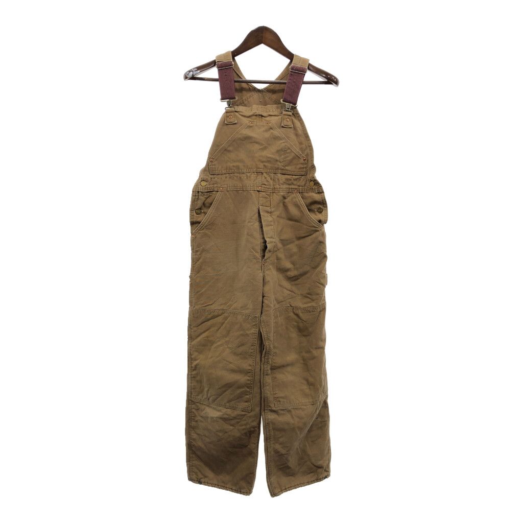 70s Carhartt ダック ダブルニー オーバーオール ワーク ビンテージ カーハート Carhartt 70s DUCK OVERALL DOUBLE KNEE オーバーオール