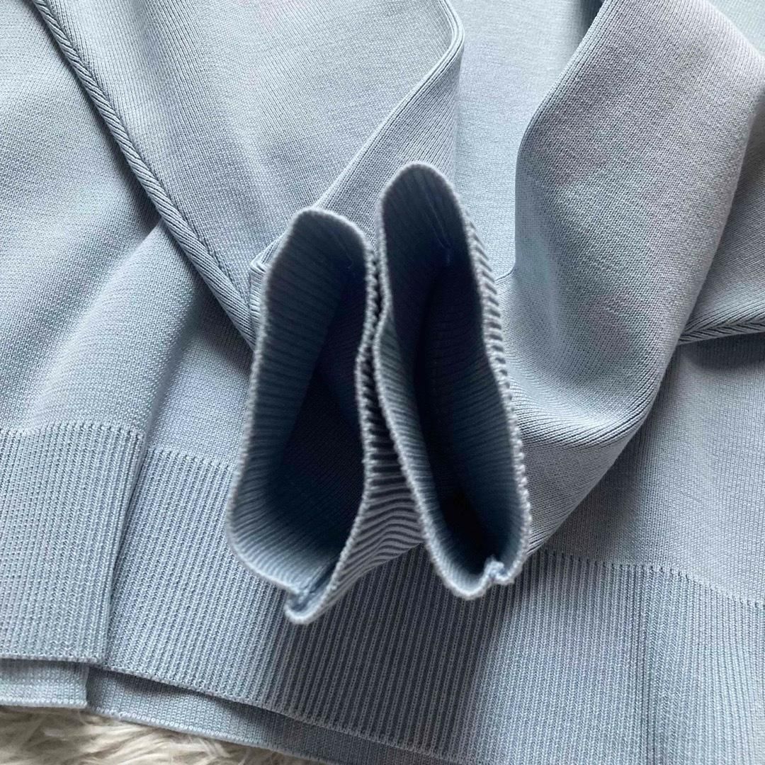 ebure エブール Vネックニット セーター プルオーバー 上質コットン