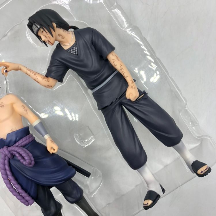 一番くじ ナルト 疾風伝 心を写す赤き瞳 ラストワン賞 サスケ＆イタチ ラストワン賞 うちはサスケ＆うちはイタチ 一番くじ NARUTO 心を
