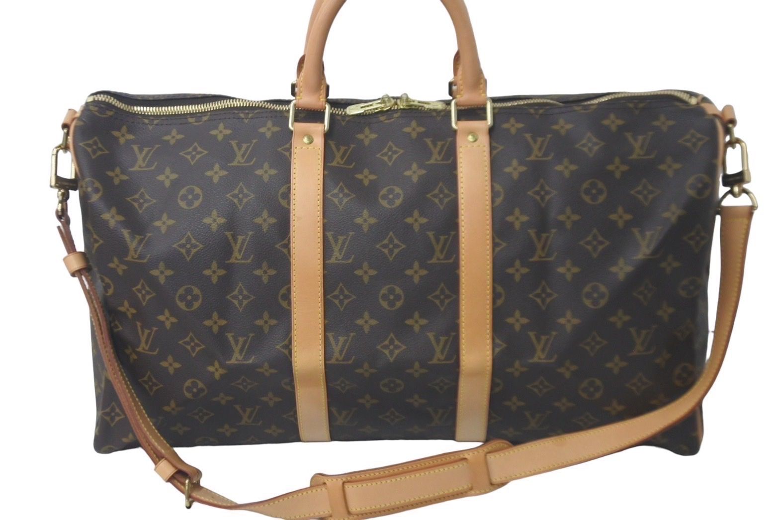 LOUIS VUITTON ルイヴィトン キーポル バンドリエール50 ボストンバッグ モノグラム M41416 美品 中古 61268 - メルカリ