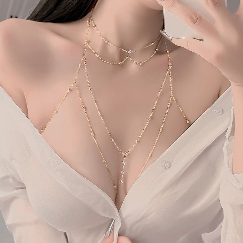 セクシー ボディ チェーン with きらきらCZ セクシー ボディ チェーン with きらきらCZ (アクセサリーその他