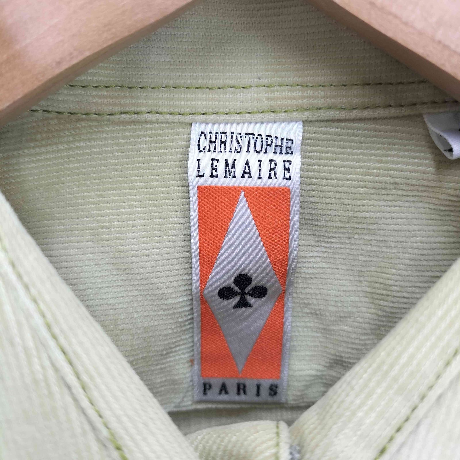 クリストフルメール CHRISTOPHE LEMAIRE 初期タグ クローバータグ 