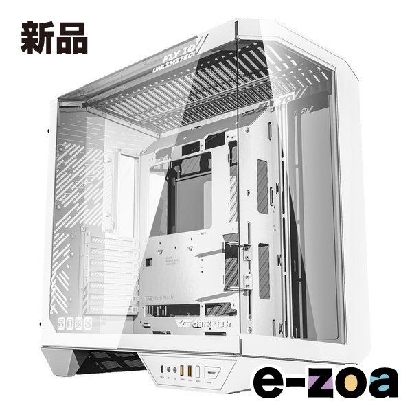 darkFlash ダークフラッシュ ミドルタワーケース DY470 ATX|ピラーレス|ホワイト DY470-PCCASE-WHITE 2647246