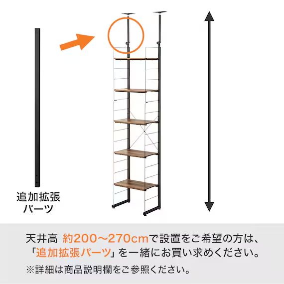 譲り先決まりました(11/29まで)NITORI突っ張りワイヤーシェルフNポルタ ニトリ ワイヤーシェルフ NポルタNP 4030MBR No.142 突っ張り壁面収納N