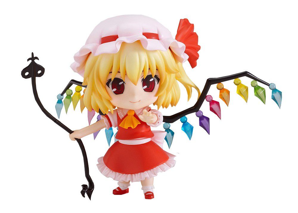 ねんどろいど 東方project フランドール・スカーレット 約100mm ノンスケール ABS u0026 PVC製 塗装済み 可動フィギュア 専用台座付属