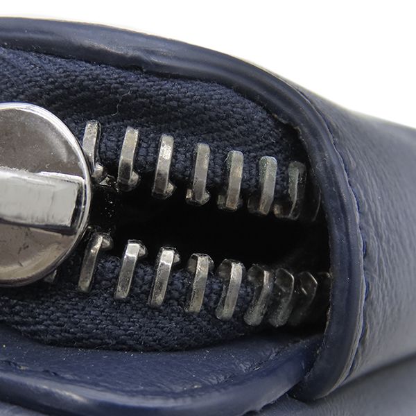 ネイビー シルバー金具