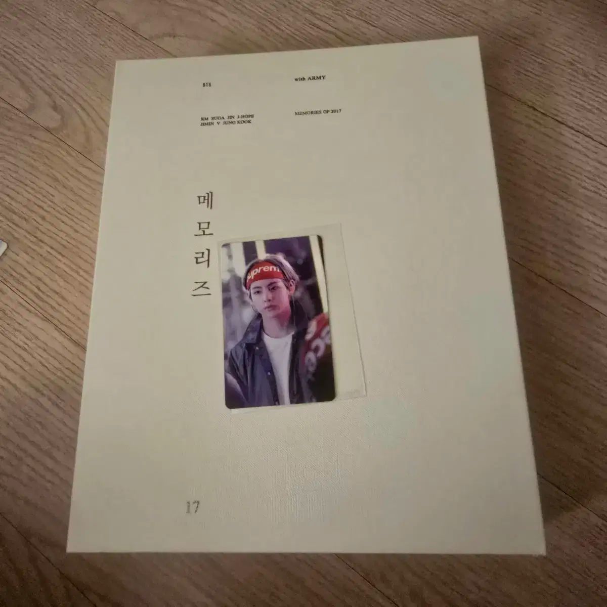防弾少年団(BTS) - bts memories2017 Blu-ray トレカ テヒョン BTS V Taehyung MEMORIES OF 2017 Blu-ray Official Photocard