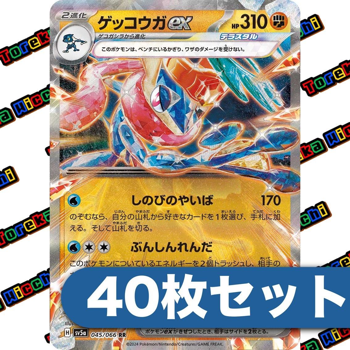 ゲッコウガ 10枚セット Greninja