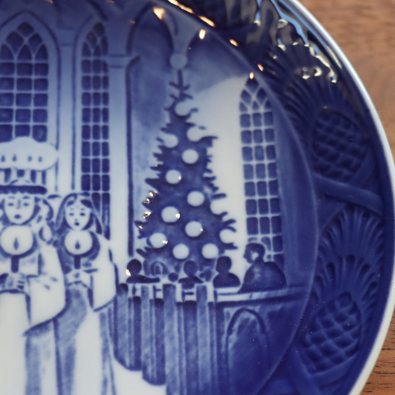 Royal Copenhagen ロイヤルコペンハーゲン クリスマスプレート 1991年