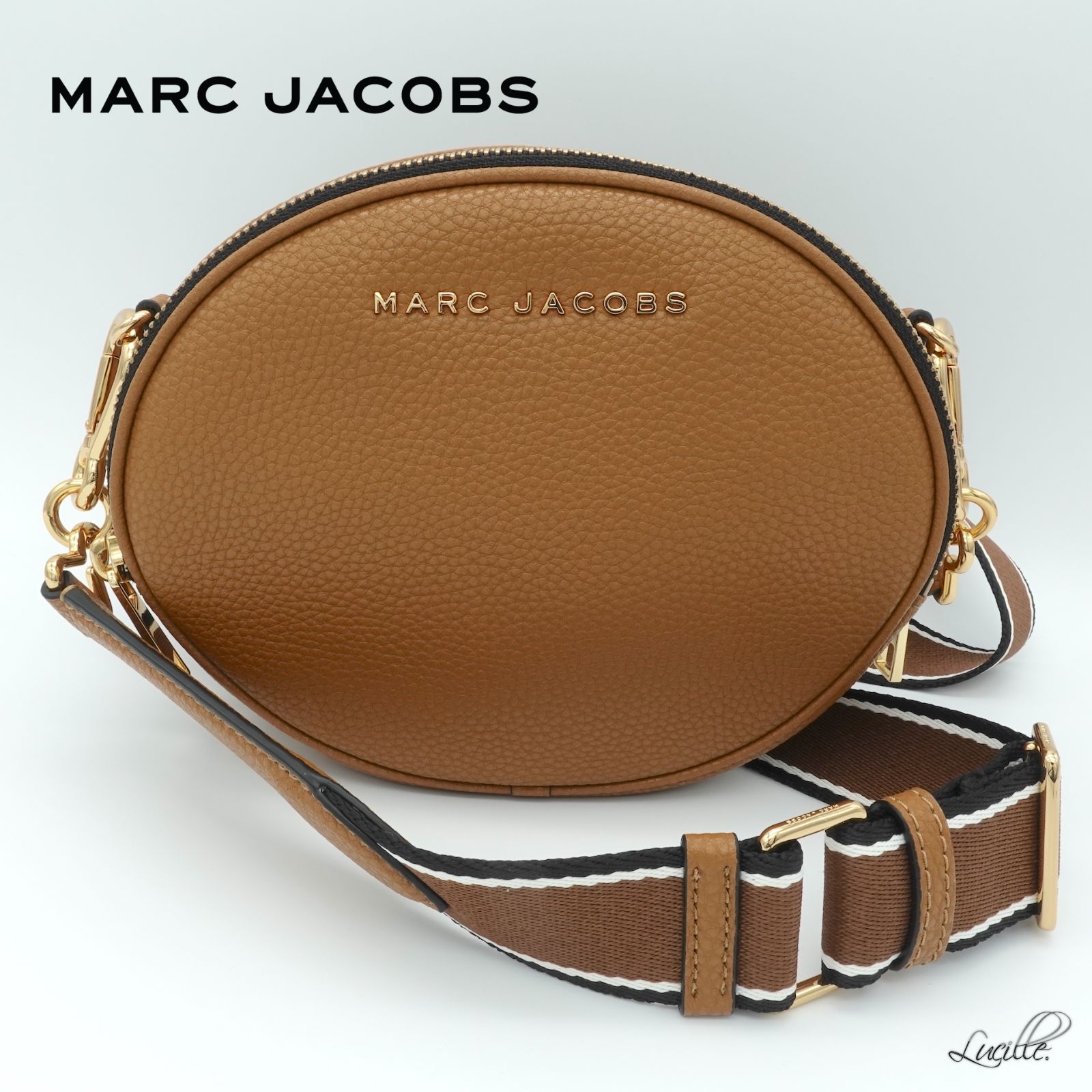 無料配達 MARC JACOBS マークジェイコブス ダブルジップ ショルダー