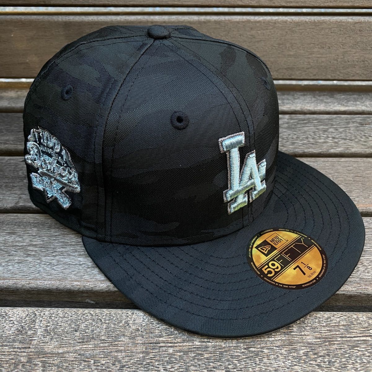 USA限定 NEWERA 59FIFTY ロサンゼルス ドジャース LA Dodgers ブラック 