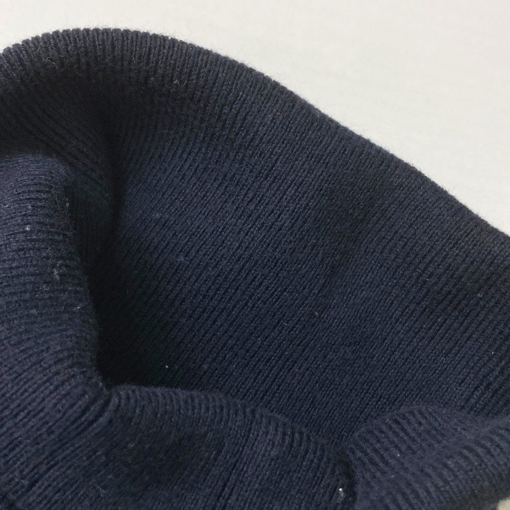 サイズ：1 PEARLY GATES パーリーゲイツ  タートルネック ニットセーター ボーダー柄 ネイビー系 [240101419021] ゴルフウェア レディース ストスト サイズ：1 PEARLY GATES パーリーゲイツ タートルネック ニット