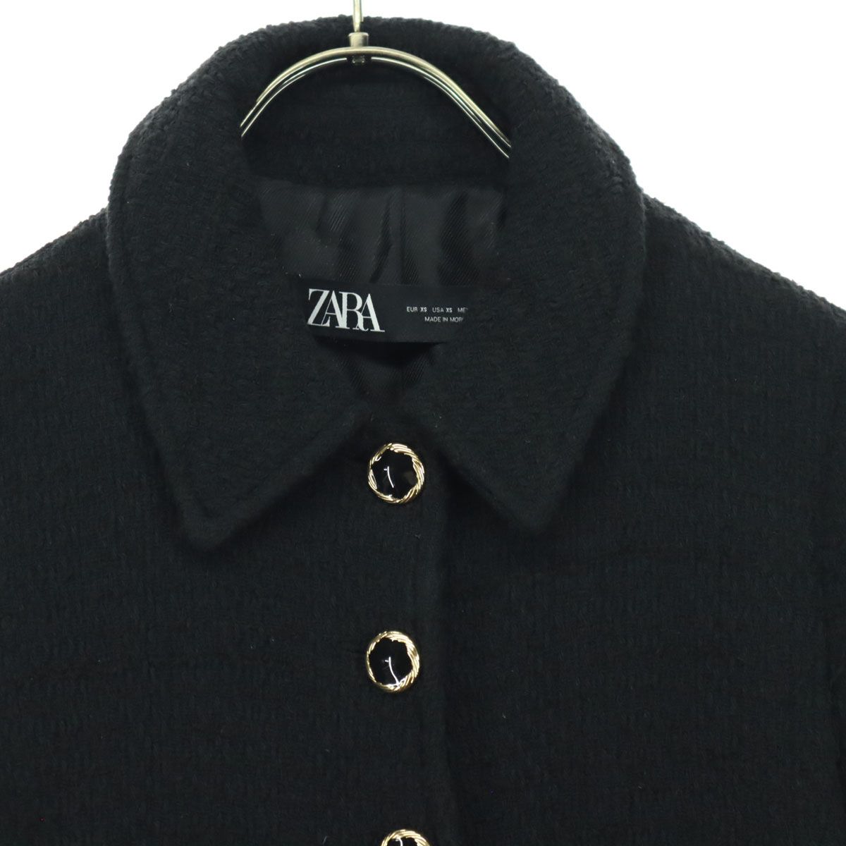 美品！ZARA ブラックジャケット ウール混紡ジャケット ZW COLLECTION - ブラック | ZARA Japan