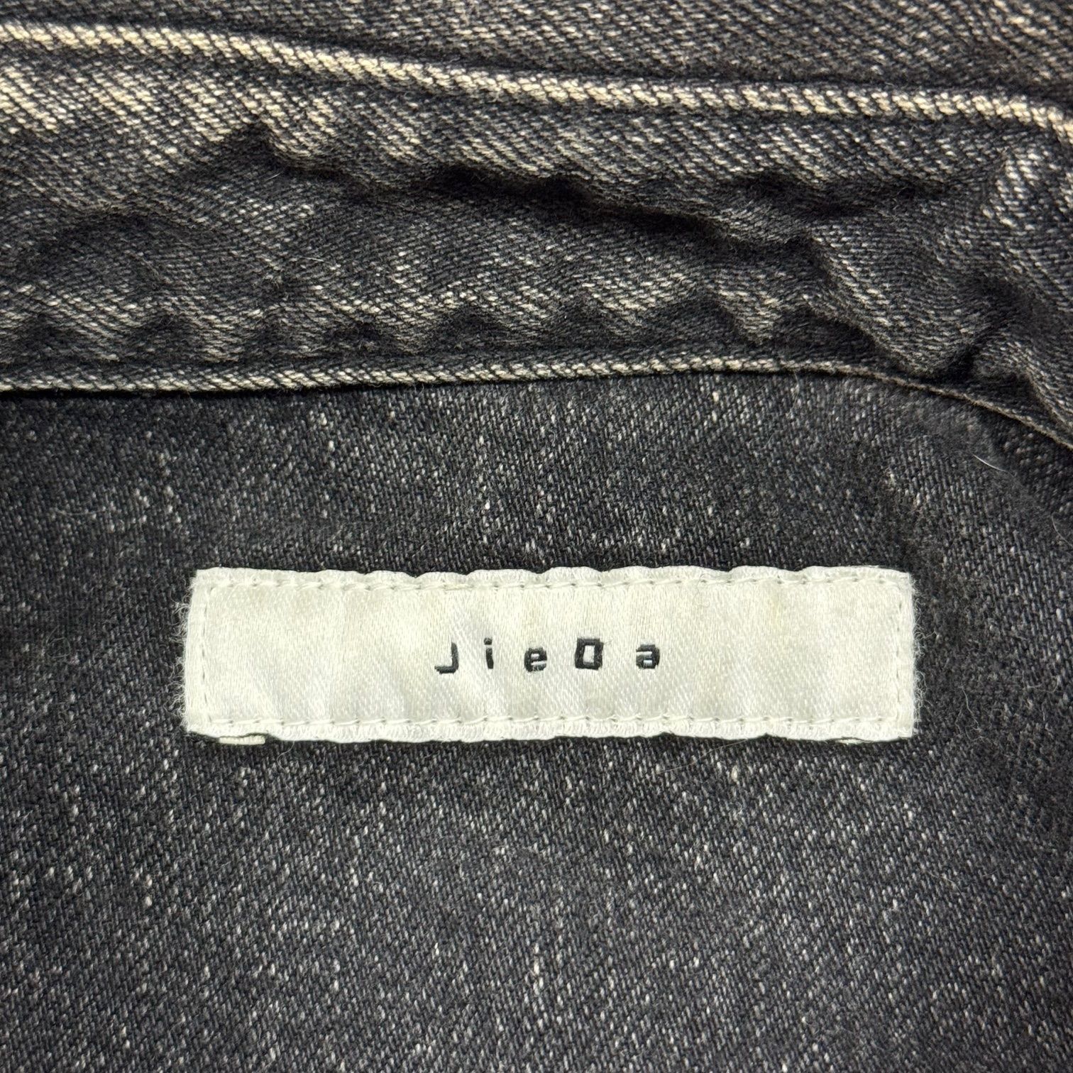 Jieda 2TONE DAMAGE OVER DENIM SHIRT ダメージオーバーデニムシャツ G 