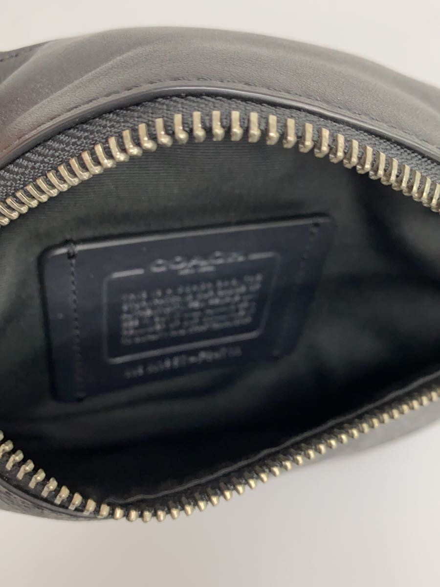 COACH ウエストバッグ/レザー F84711 シグネチャー ボディバッグ