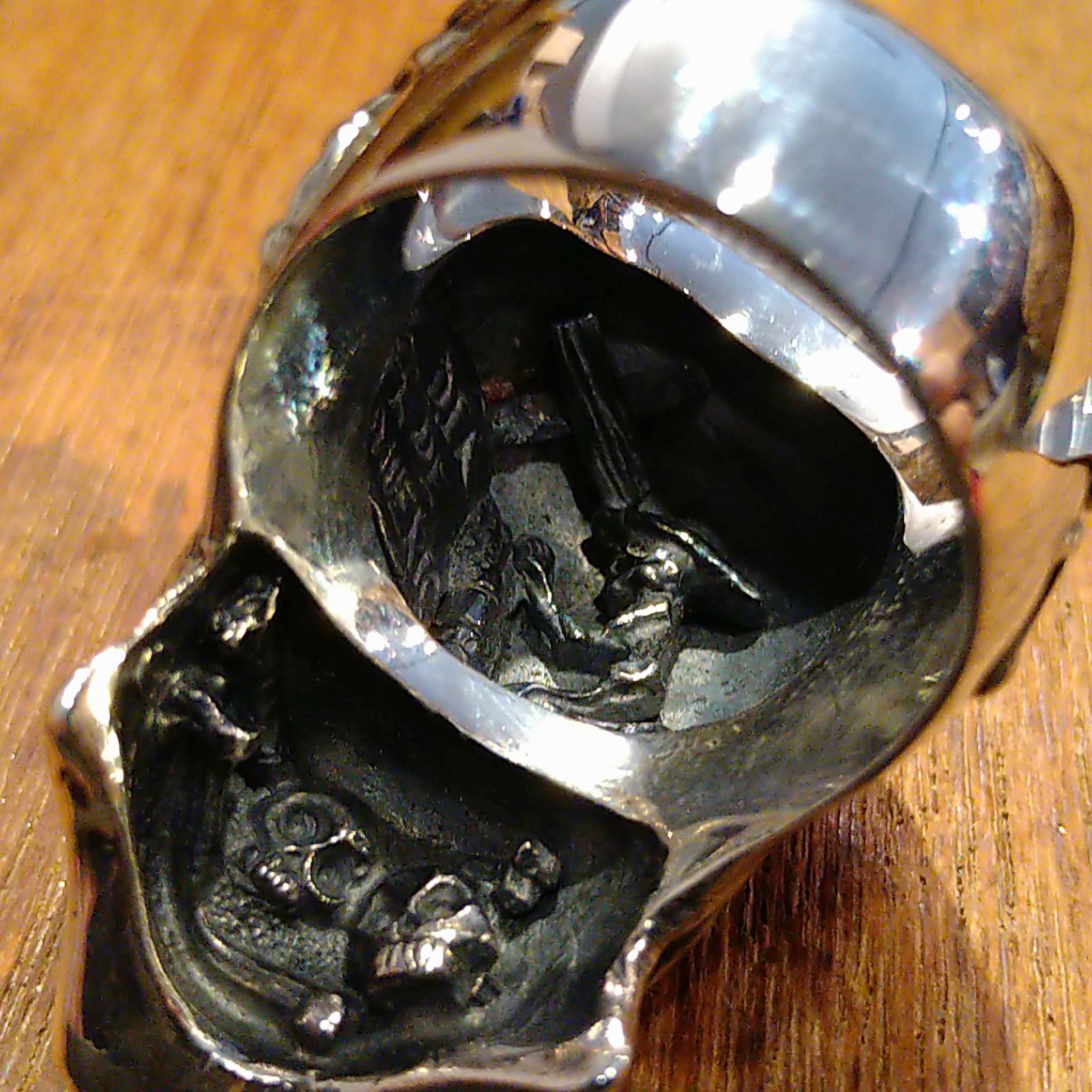 ff Mexican Skull ring