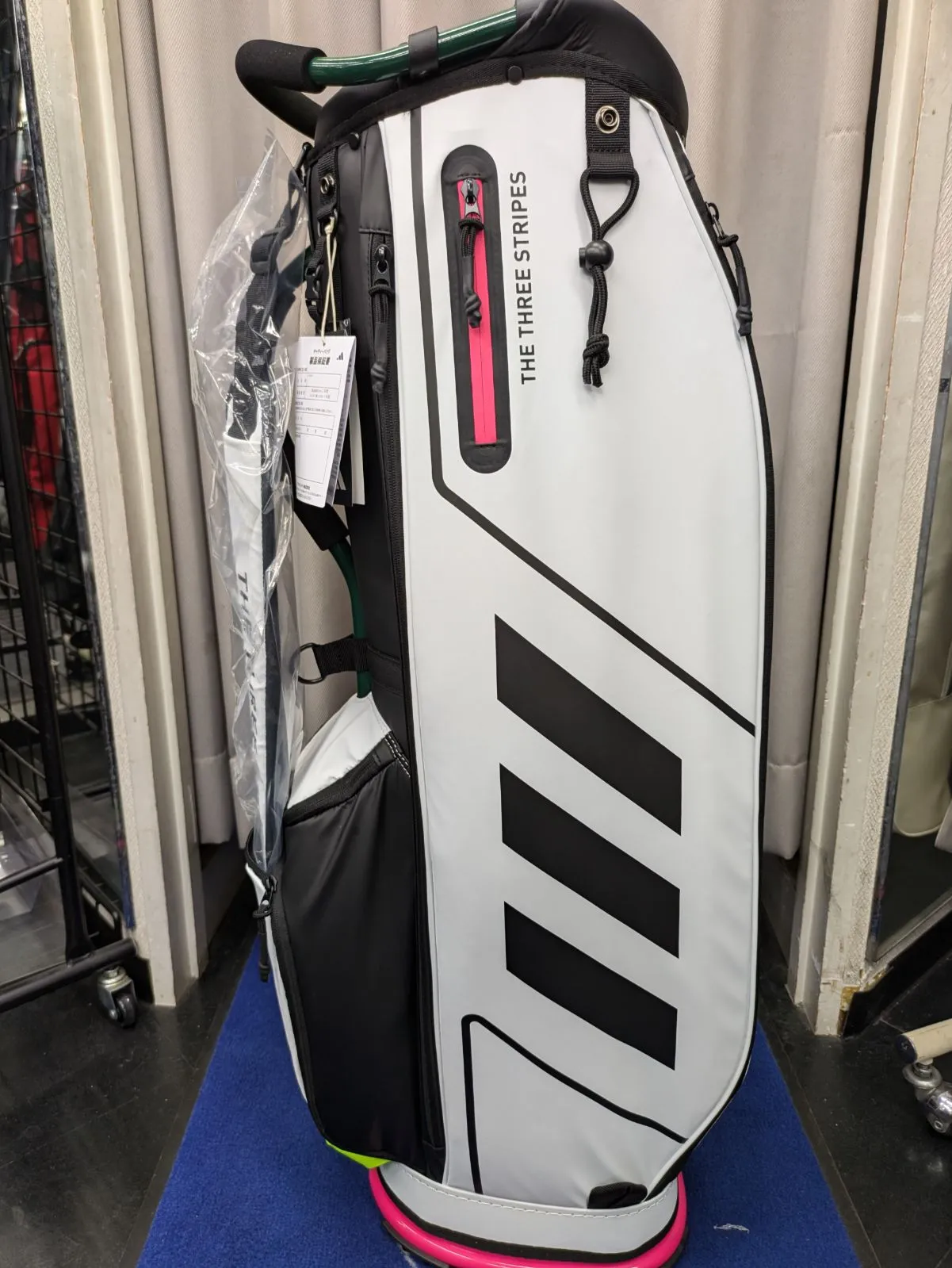 再値下げ‼︎【新品未使用】アディダス キャディバッグ 8.5型コードカオス ADIDAS GOLF アディダス ゴルフ パフォーマンス 8.5型 軽量