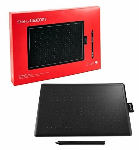 ワコム ペンタブ One by Wacom Medium Chromebook 対応 ペン入力専用モデル Mサイズ 板タブ CTL-672/K0-C　福島南倉庫