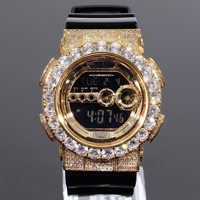 G-SHOCK GD100 ダイヤモンドカスタム！ G-SHOCK GD100 ダイヤモンドカスタム！
