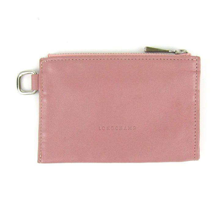 ロンシャン コインケース カードケース レザー キーリング付 ミニ財布  