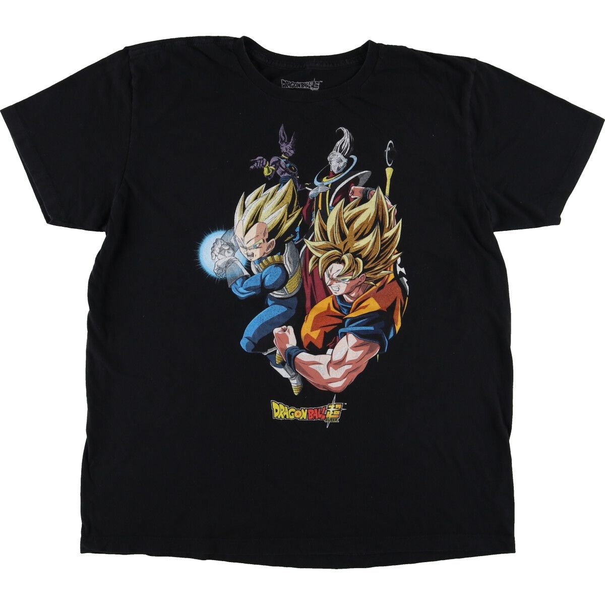 古着 DRAGONBALL超 ドラゴンボールスーパー キャラクタープリントTシャツ メンズXL相当/eaa481544