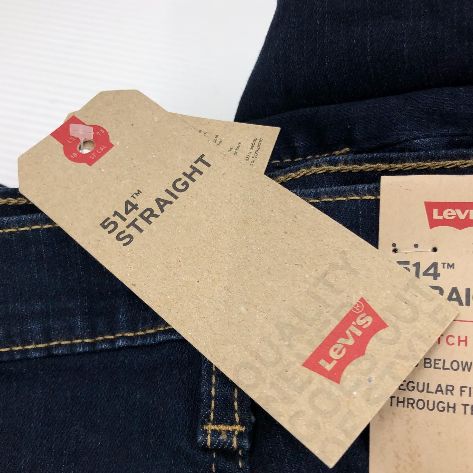 Levi's リーバイス タグ付き 514デニムパンツ sizeW32L32/インディゴ メンズ