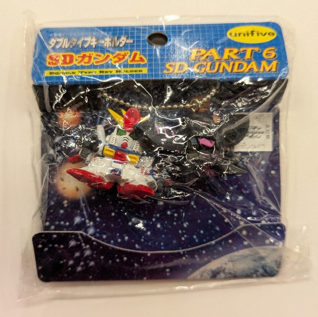 d*2様 SDガンダム キーホルダーとペットボトルキャップ等セット プライズアイテム SDガンダムダブルタイプキーホルダー