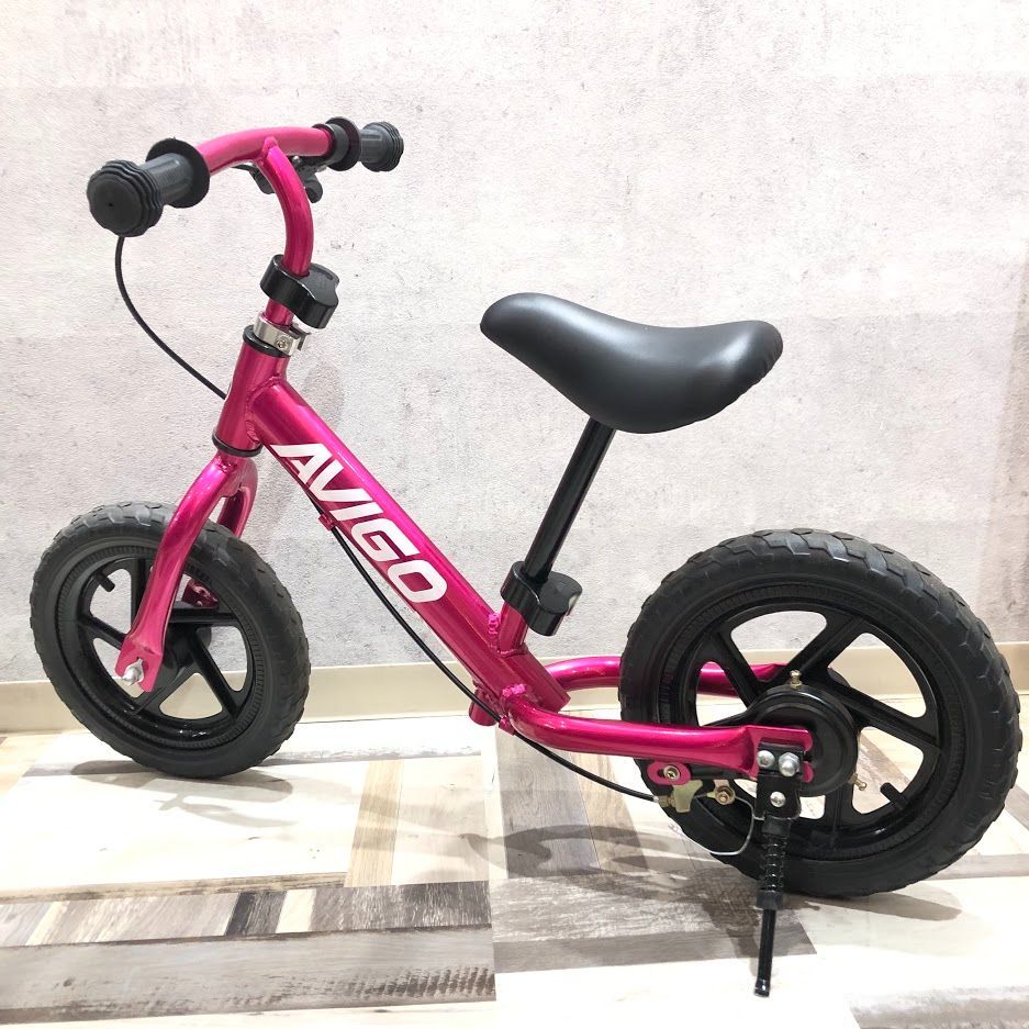 AVIGO 16cm トレーニングバイク ピンク ストライダー - 自転車本体