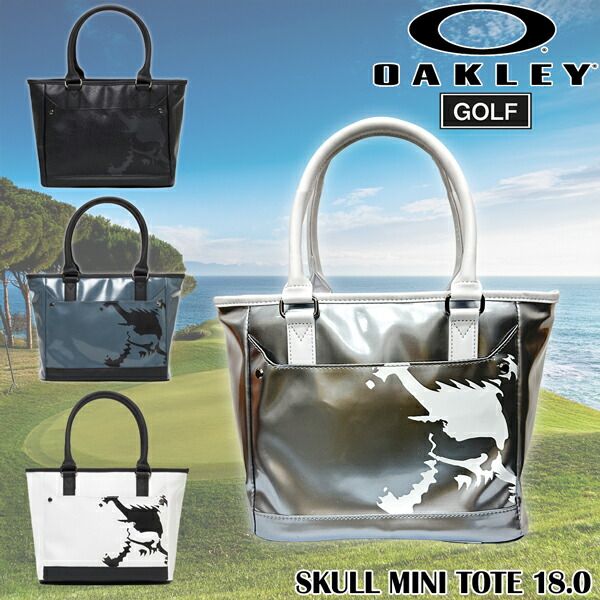 オークリー　トートバッグ　ゴルフバック OAKLEY オークリー ゴルフ ミニ トートバッグ SKULL MINI TOTE