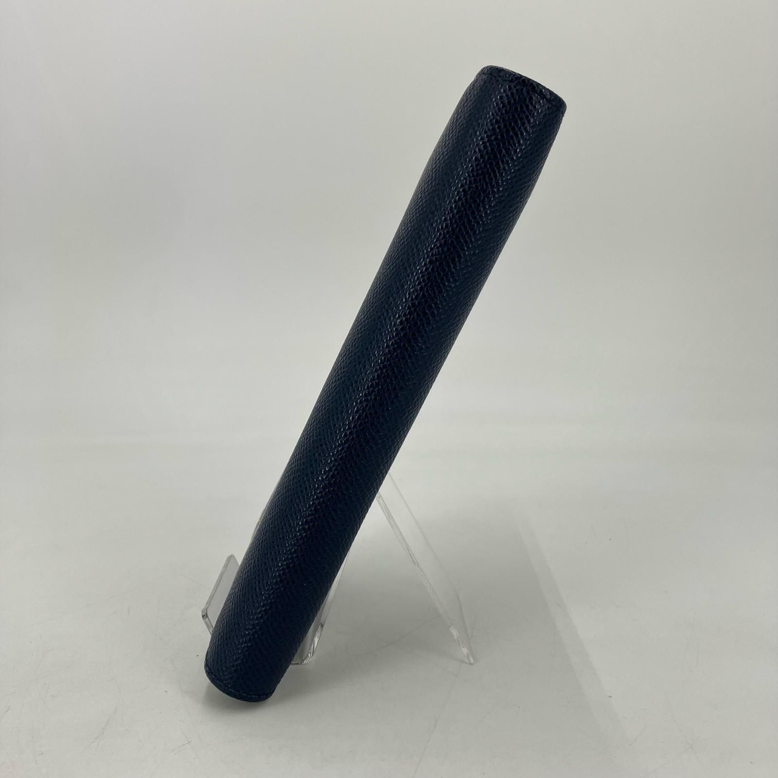 【イオン広店】 中古 BVLGARI | ブルガリ 長財布 23811 ブルー 【125】